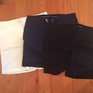 Three pairs of Charter Club Shorts